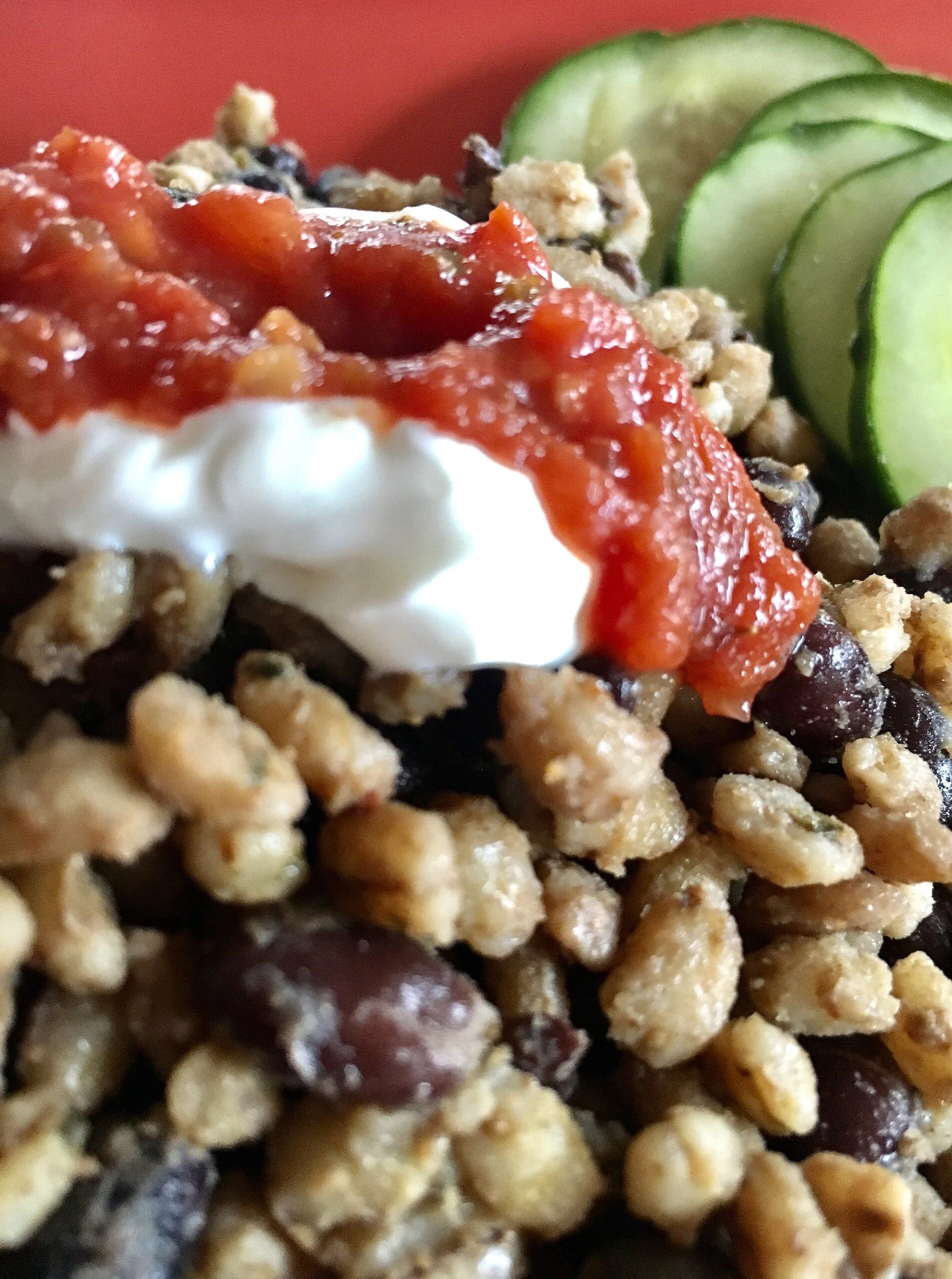 Cuban Black Beans and Barley